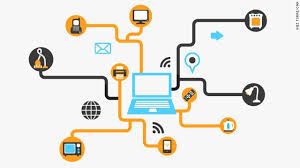 Computer Internet Networking Graphic